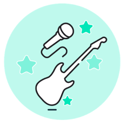 Mic and Guitar
