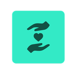 Hands surrounding heart